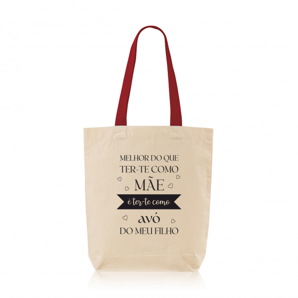 Melhor do que ter-te como mãe - Saco de Pano - Totte Bag - Lojinha Portuguesa