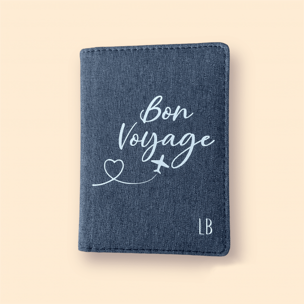 Bolsa para Passaporte - Bon Voyage - Lojinha Portuguesa