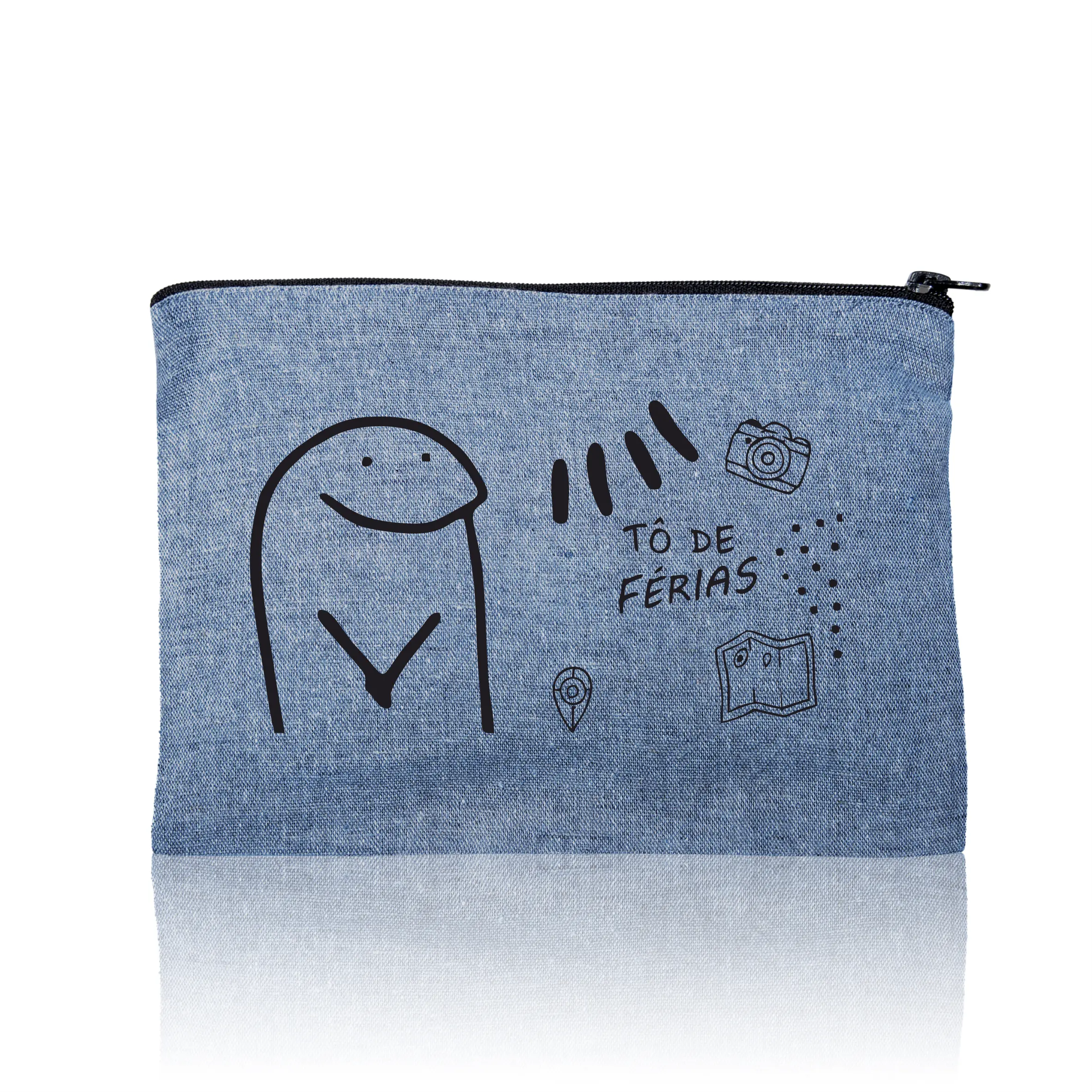 Bolsa pequena reciclada - Tô de Férias - Lojinha Portuguesa