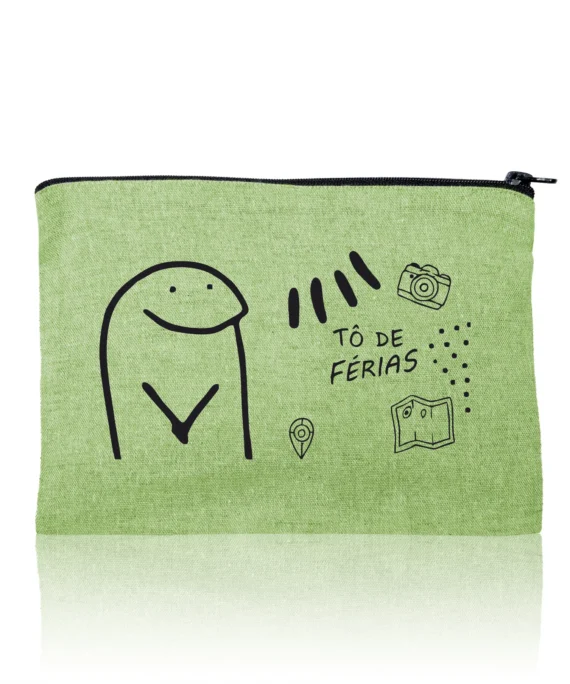 Bolsa pequena reciclada - Tô de Férias - Lojinha Portuguesa