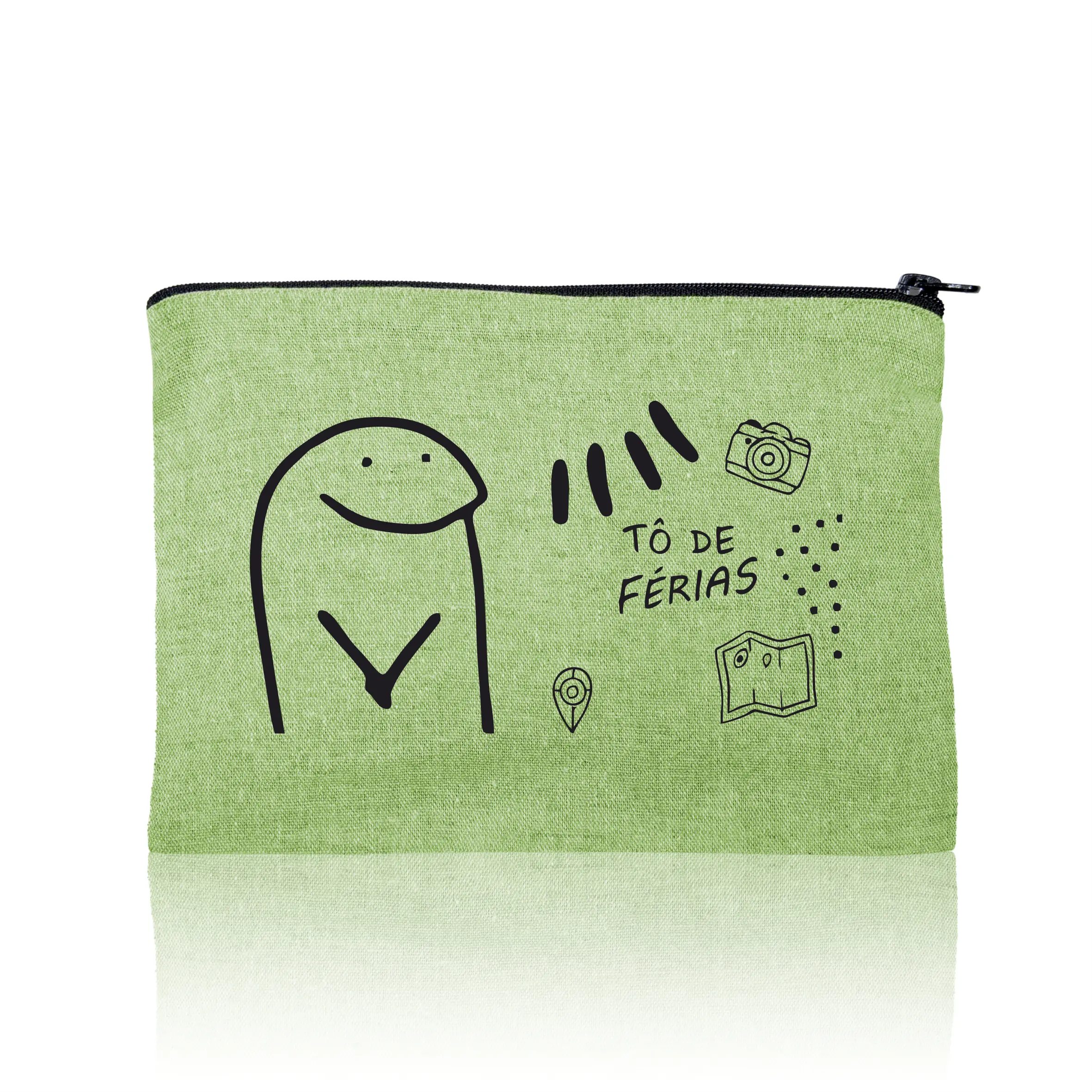 Bolsa pequena reciclada - Tô de Férias - Lojinha Portuguesa