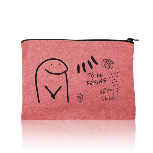 Bolsa pequena reciclada - Tô de Férias - Lojinha Portuguesa