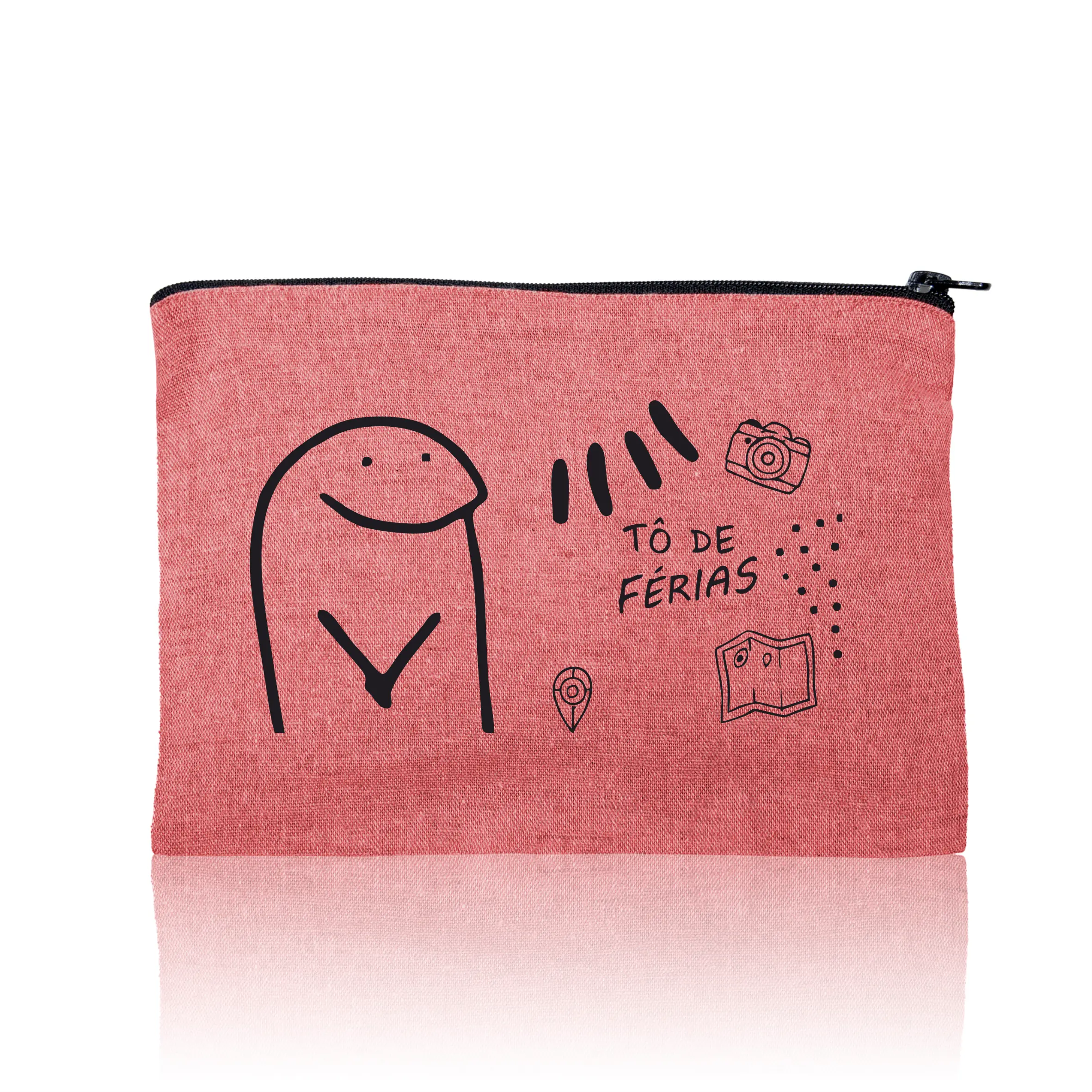 Bolsa pequena reciclada - Tô de Férias - Lojinha Portuguesa
