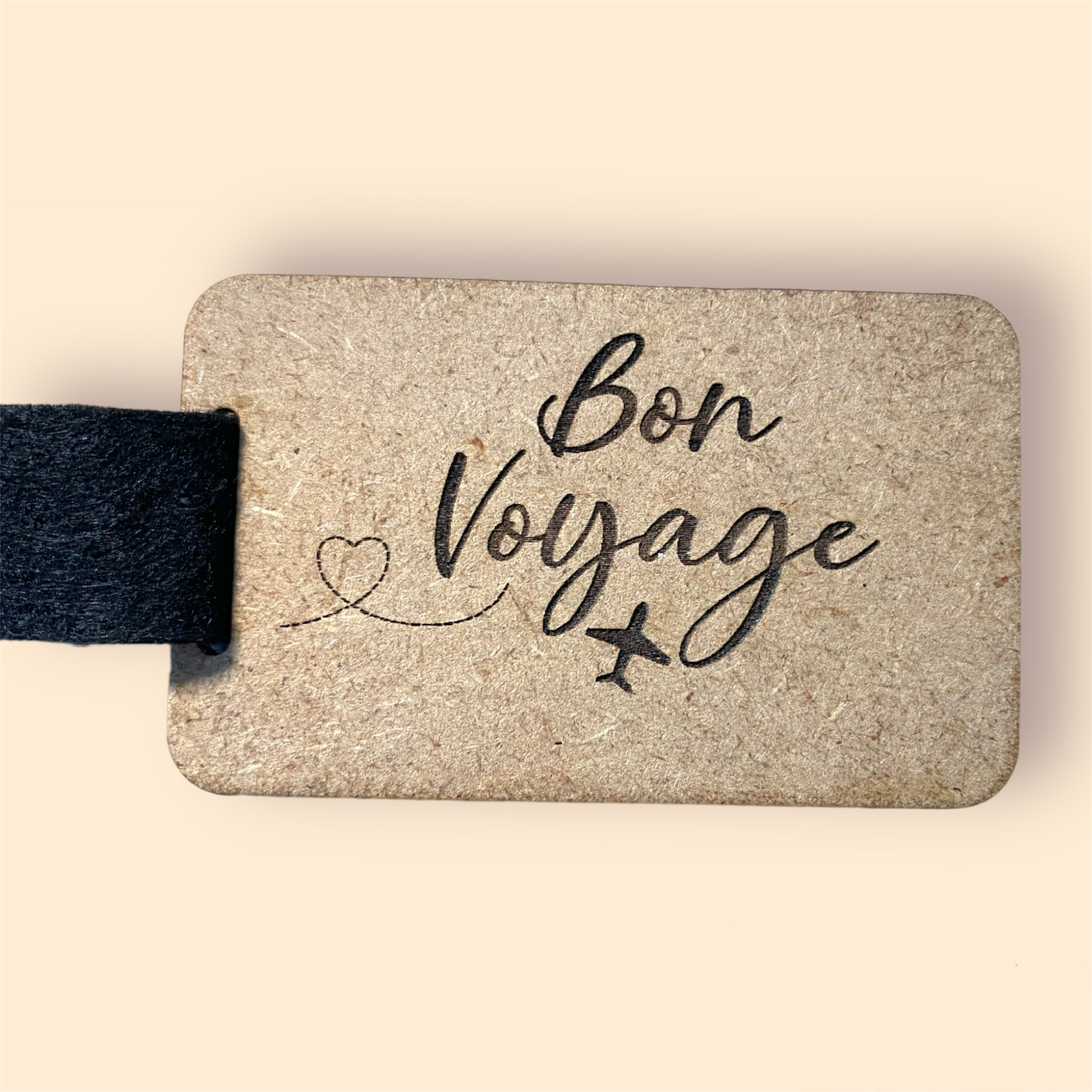 Etiqueta de Bagagem - Lojinha Portuguesa - Viagens - MDF