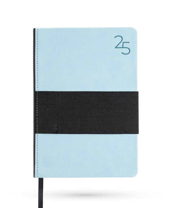 Agenda diária A5 Hong Kong - Azul claro - Lojinha Portuguesa