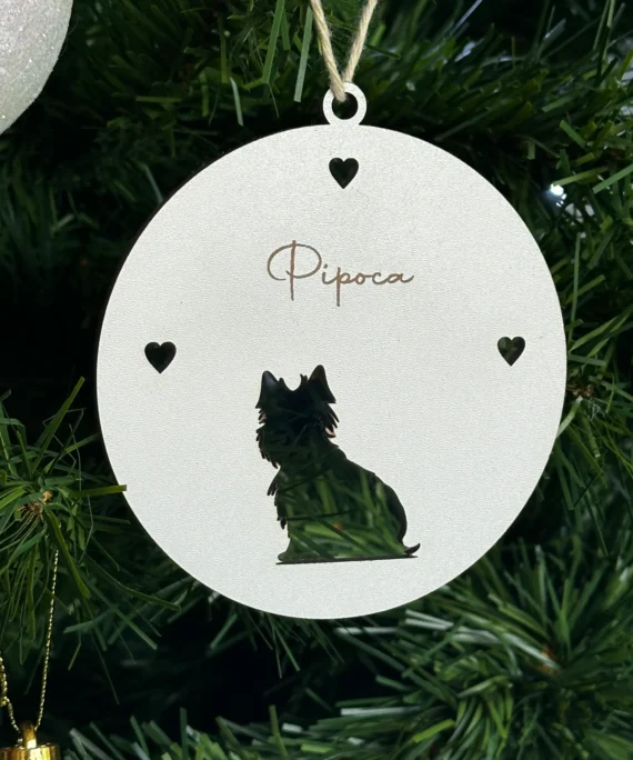 Bolas de natal de MDF, personalizadas, Decoração natalícia - Lojinha Portuguesa