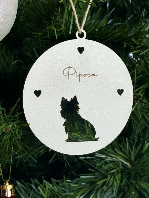 Bolas de natal de MDF, personalizadas, Decoração natalícia - Lojinha Portuguesa