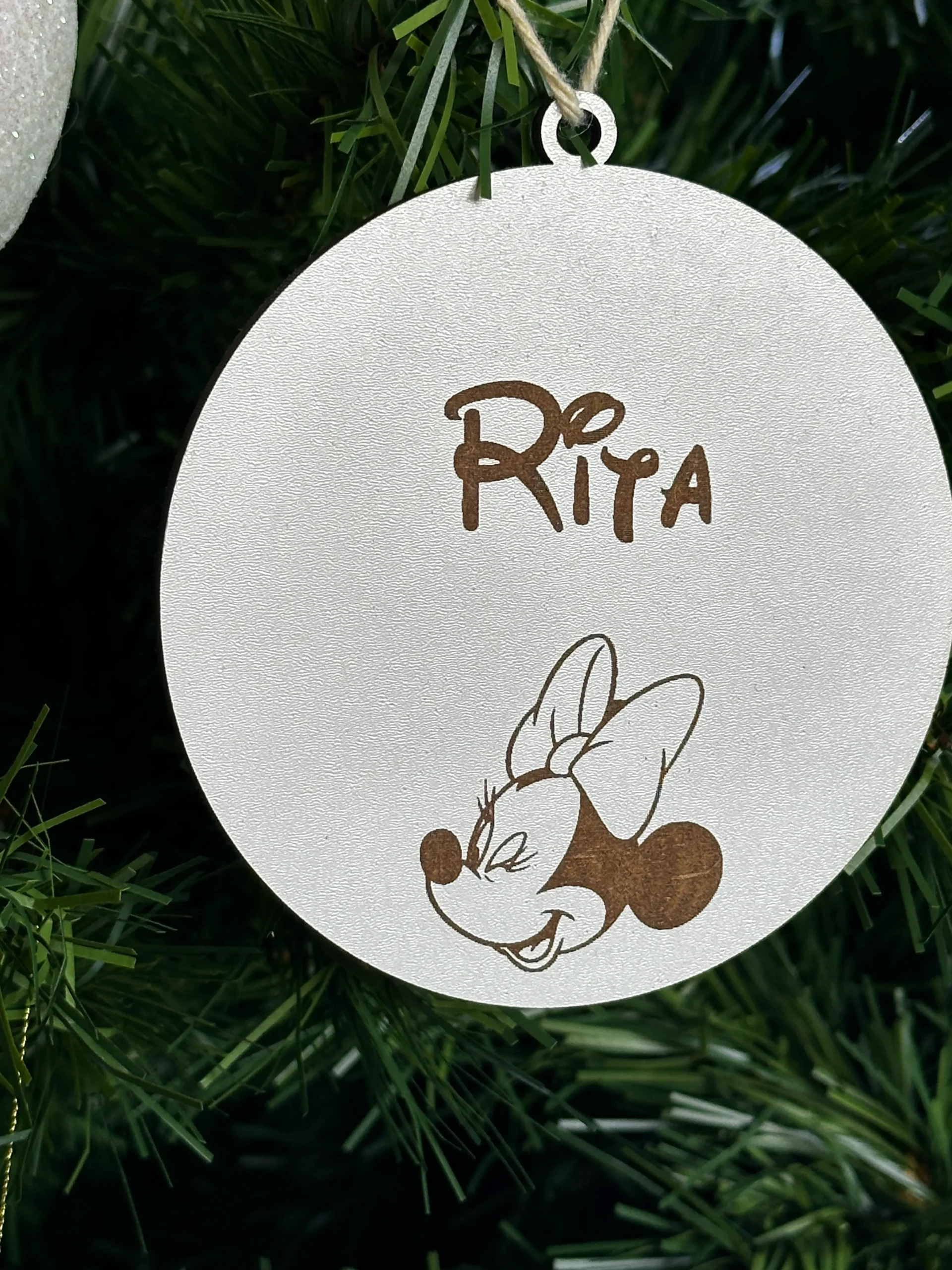 Bolas de natal de MDF, personalizadas, Decoração natalícia - Lojinha Portuguesa