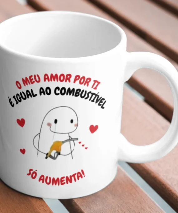 Caneca "O meu amor por ti..."