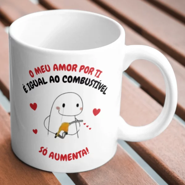 Caneca "O meu amor por ti..."