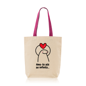 Saco de pano Amo-te até ao infinito... dia dos namorados