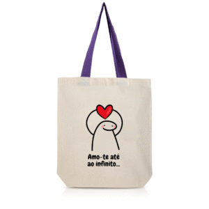 Saco de pano Amo-te até ao infinito... dia dos namorados