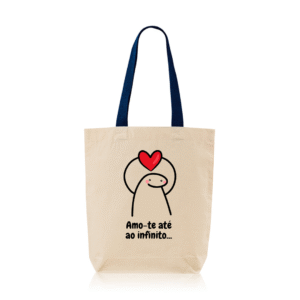 Saco de pano Amo-te até ao infinito... dia dos namorados