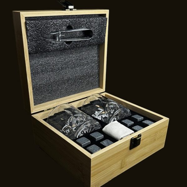 Caixa de whiskey personalizada