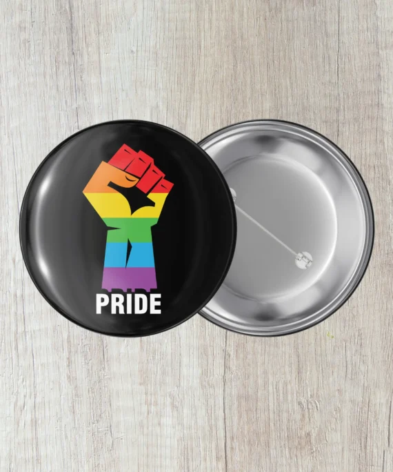 Crachá LGBT+ (Punho PRIDE)