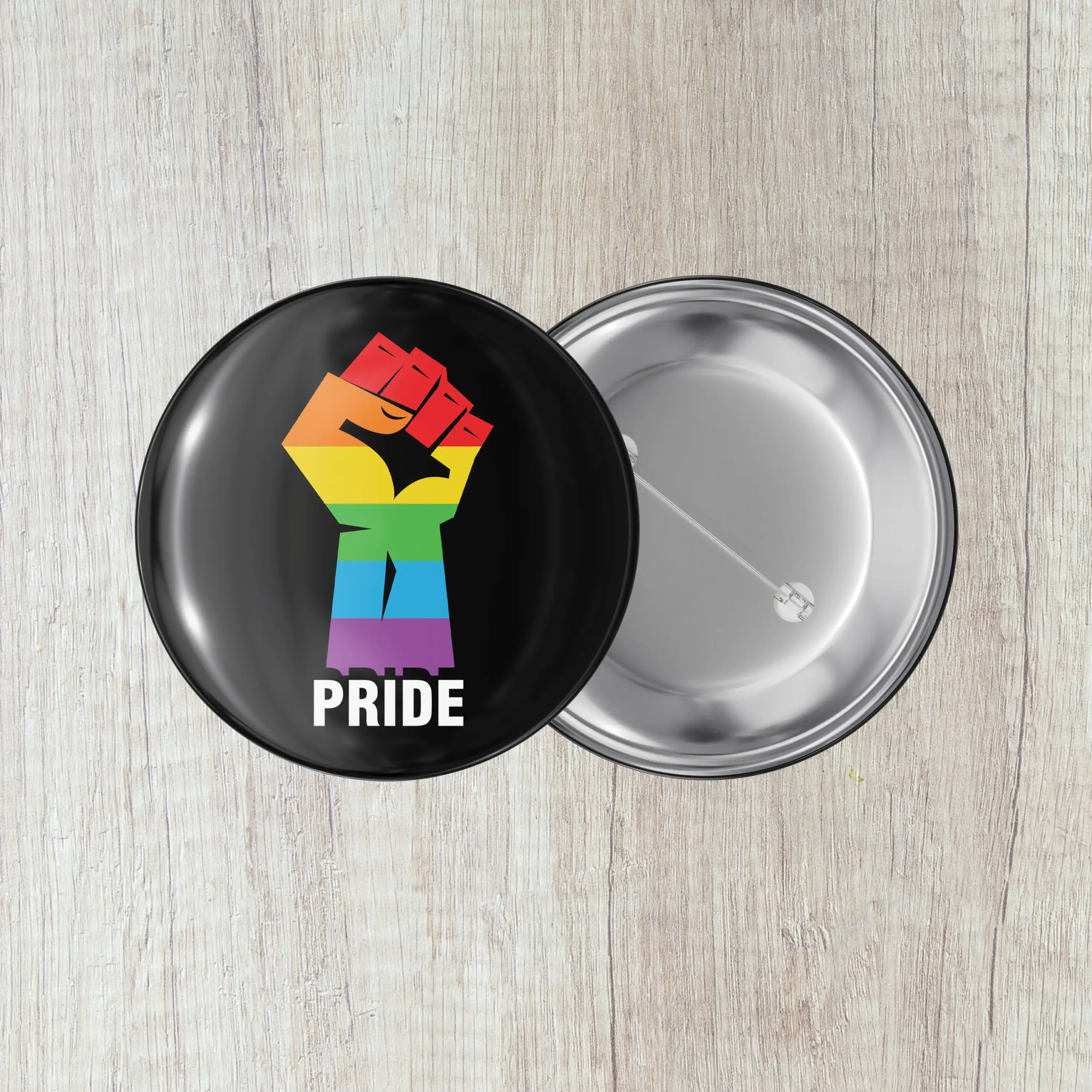 Crachá LGBT+ (Punho PRIDE)