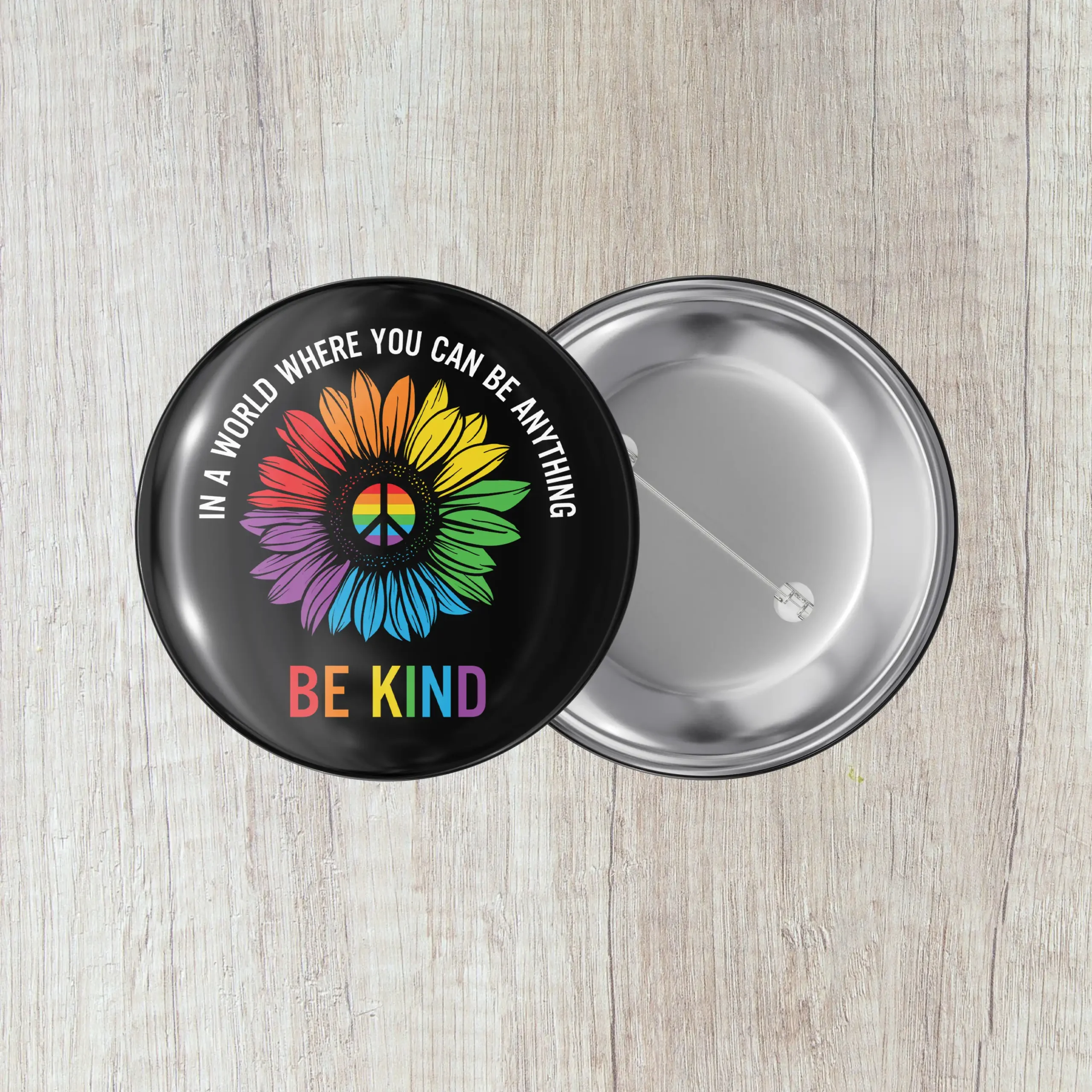 Crachá LGBT+ (Be kind)