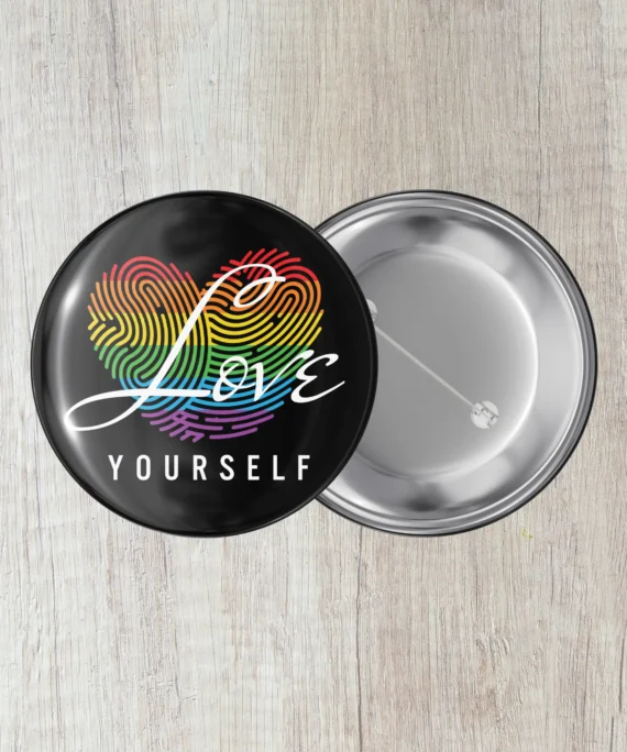 Crachá LGBT+ (Love Yourself)