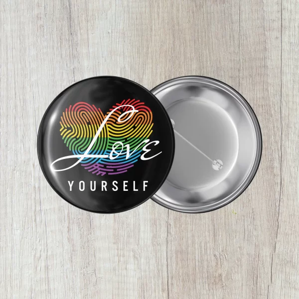Crachá LGBT+ (Love Yourself)