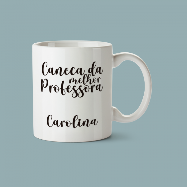 Caneca da melhor professora