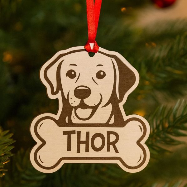 bola de natal personalizada animais