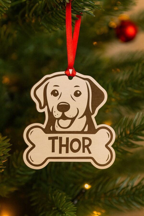bola de natal personalizada animais