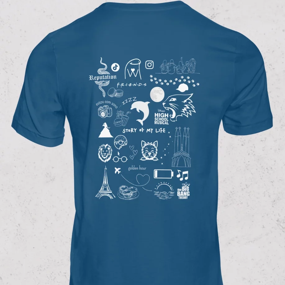 tshirt Icones Personalizada