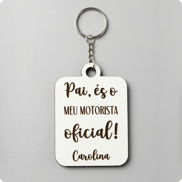 Porta-chaves dia do pai